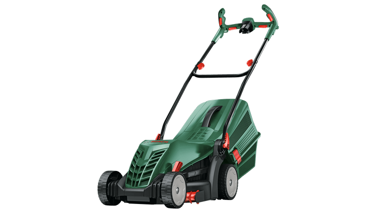 BOSCH Universal Rotak 37-555 Elektrikli Çim Biçme Makinası 37 Cm Bıçaklı 1400 Watt
