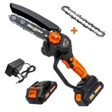 MAX-EXTRA MX8006 Mini Şarjlı Zincirli Budama Testeresi 20 Volt