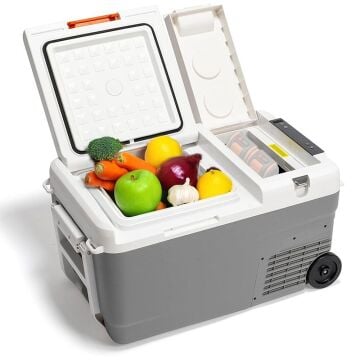 Worx WX876.9 12/24/220Volt 22Litre Kompresörlü Outdoor Oto Buzdolabı (Akü Dahil Değildir)